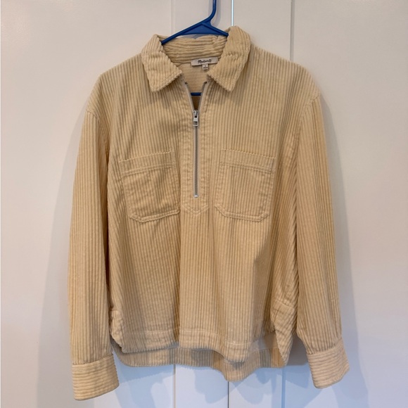 Madewell Tops - Madewell Tan Corduroy Button Down Shirt